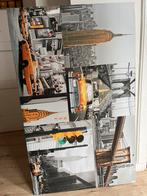 IKEA Poster New York Skyline Geel, Ophalen, Gebruikt, 50 tot 75 cm, 100 tot 125 cm