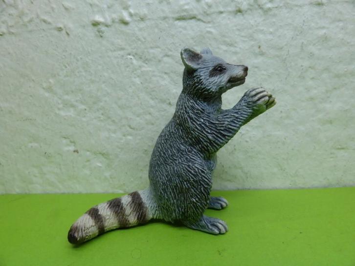 Schleich 14624 wasbeer, dierfiguur, Verzamelen, Dierenverzamelingen, Gebruikt, Beeldje of Figuurtje, Overige soorten, Ophalen of Verzenden