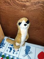 Stokstaartje knuffeltje 22 cm groot, Ophalen of Verzenden, Zo goed als nieuw