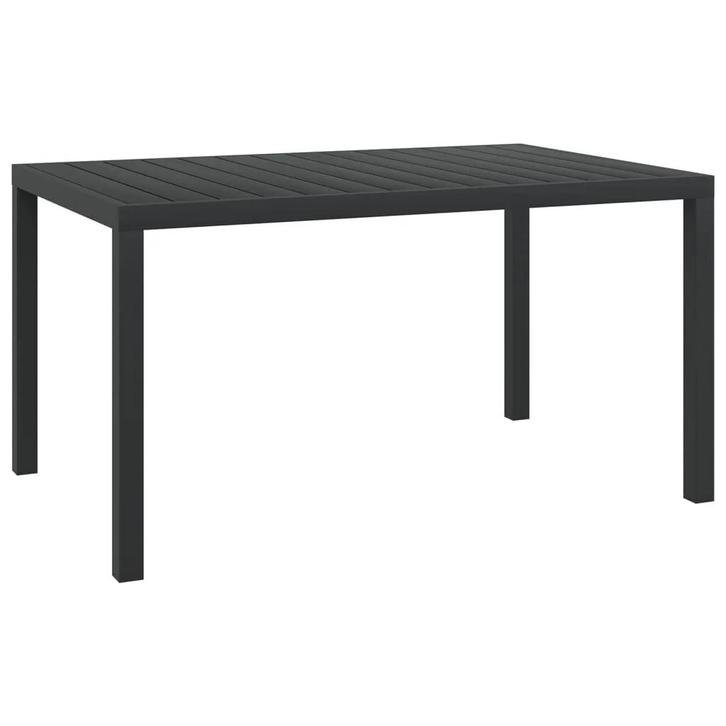 Tuintafel 150x90x74 cm aluminium €199, Tuin en Terras, Tuinmeubel-accessoires, Nieuw, Ophalen of Verzenden