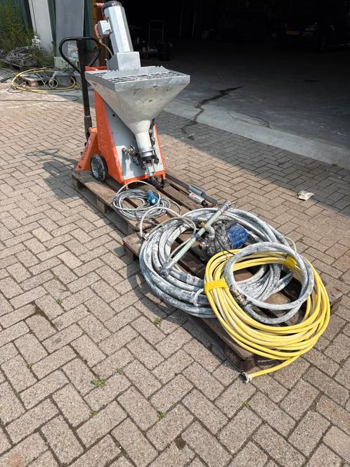 Pft ritmo 230v / gipsspuit /egalinepomp, Doe-het-zelf en Verbouw, Gereedschap | Overige machines, Gebruikt, Ophalen