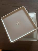 Tupperware Bewaardoos, Kunststof, Gebruikt, Schaal, Vierkant