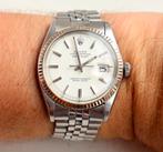 Rolex 1601 Datejust vintage horloge jubilee wit date just, Sieraden, Tassen en Uiterlijk, Horloges | Heren, Staal, Gebruikt, Polshorloge