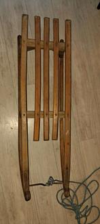 Grote Vintage Houten Slee - Davos Hadee, Ophalen, Gebruikt