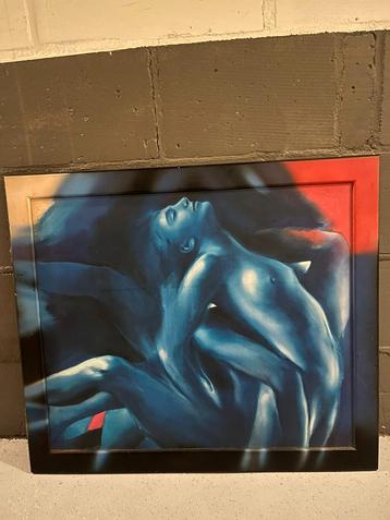 Handgemaakt Schilderij - Naaktfiguren beschikbaar voor biedingen