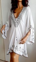 Prachtige Ibiza Bohemian Gipsy tuniek XL al a Hot Lava, Kleding | Dames, Ophalen of Verzenden, Zo goed als nieuw, Wit