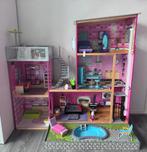 Kidkraft Poppenhuis - Compleet met Meubels!, Ophalen, Zo goed als nieuw, Poppenhuis