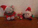 Kerstmuis, kerst hondje en een kerstman., Ophalen of Verzenden, Zo goed als nieuw, Overige typen