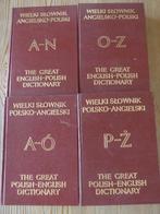 4x woordenboeken polsko-angielski-polsko, Gelezen, Jan Stanislawski, Niet van toepassing, Ophalen of Verzenden