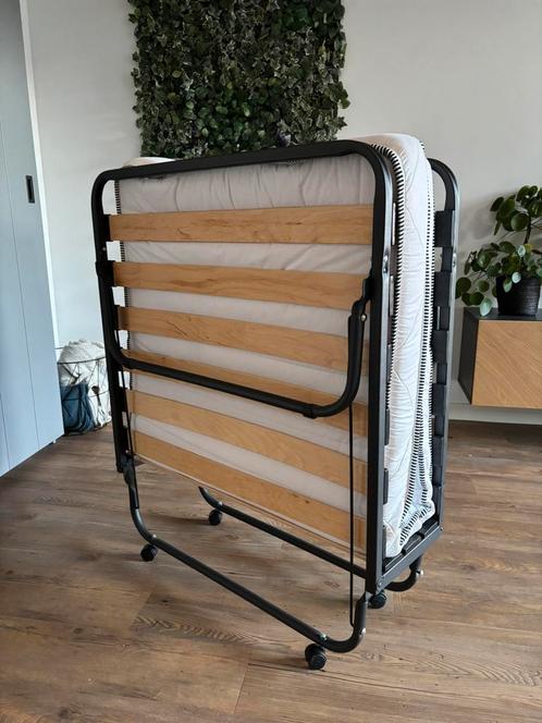 Opklapbaar bed, Huis en Inrichting, Slaapkamer | Slaapbanken, Zo goed als nieuw, 90 cm, 190 cm of minder, Eenpersoons, Ophalen