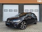 Volkswagen Polo 1.0 TSI 2x R-Line DSG Pano IQ ACC, Auto's, Automaat, Gebruikt, Zwart, Origineel Nederlands