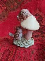 Chancery Collection Winterkoning met muis porselein beeld, Antiek en Kunst, Ophalen of Verzenden