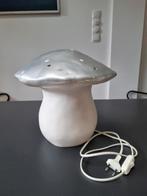 Heico paddenstoel lamp zilver 30cm vliegenzwam, Ophalen, Gebruikt, Lamp