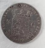 Halve gulden 1862 f, Postzegels en Munten, Munten | Nederland, ½ gulden, Koning Willem III, Verzenden, Zilver