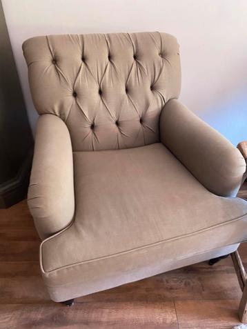 Fauteuil taupe kleur