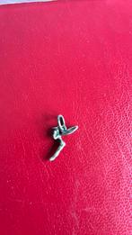 Zilver bedelmof hanger Elfje, Sieraden, Tassen en Uiterlijk, Ophalen of Verzenden, Gebruikt, Zilver, Zilver