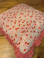 Pip Studio kussen met hoes vogel en roos roze rood 40x40 cm, Ophalen of Verzenden, Zo goed als nieuw, Rood, Vierkant
