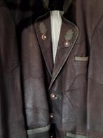 Leren Trachten Tiroler jas leer 56, Ophalen, Gedragen, Maat 56/58 (XL), Bruin