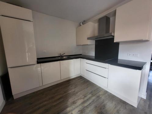 Witte hoog glans keuken, Huis en Inrichting, Keuken | Complete keukens, Gebruikt, Hoekkeuken, Wit, Ophalen