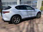 Alfa Romeo Stelvio 2.0 T AWD Q4 280pk Aut. AWD | Leder | Tre, Auto's, Alfa Romeo, Automaat, 4 cilinders, 1655 kg, Wit