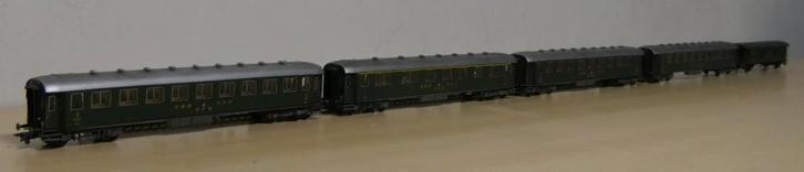 Roco set  passagierswagons SBB, Hobby en Vrije tijd, Modeltreinen | H0, Gebruikt, Wagon, Gelijkstroom, Roco, Ophalen of Verzenden