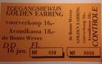 GOLDEN EARRING - POWERPLAY  16- 1-1988, Ophalen of Verzenden, Nieuw, Foto of Kaart