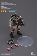 WH40K: Cadian Vet. Sergeant Power Fist (Joy Toy 1/18), Figuurtje(s), Nieuw, Ophalen of Verzenden, Warhammer 40000