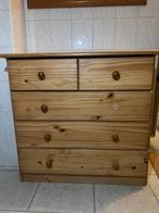 Houten Ladekast met 5 Lades, Huis en Inrichting, Kasten | Ladekasten, Ophalen, Minder dan 50 cm, Gebruikt, 5 laden of meer