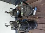 4 x theaterspot, par 64 behuizing, + haak+lamp+verloop, Ophalen, Gebruikt, Metaal of Aluminium, Halogeen