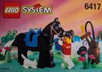 Lego Nr 6417 Show jumping  horse event  zgan Vintage € 14,99, Ophalen of Verzenden, Zo goed als nieuw, Complete set, Lego