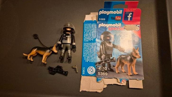 Playmobil politie 5369, 4262, 5186, 4669, Kinderen en Baby's, Speelgoed | Playmobil, Zo goed als nieuw, Ophalen