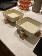 2 voerbakjes katten op standaard. Nieuw, Ophalen of Verzenden, Nieuw