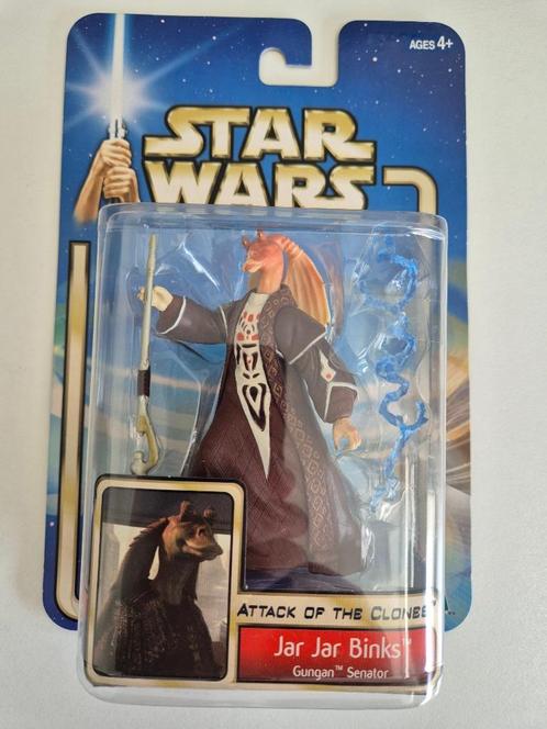 Star Wars Saga 02-24 Jar Jar Binks Gungan Senator, Verzamelen, Star Wars, Nieuw, Actiefiguurtje, Ophalen of Verzenden