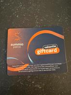 Summio giftcard, Tickets en Kaartjes, Kortingen en Cadeaubonnen, Eén persoon, Cadeaubon