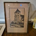 Houtsnede Henri Wils, Ophalen of Verzenden