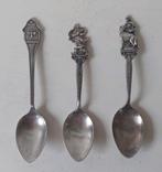 3 vintage lepels Roodkapje Gelaarsde kat Spaarbank lepel, Antiek en Kunst, Antiek | Bestek, Ophalen of Verzenden