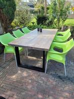 Tuinstoelen stapelbaar, Ophalen, Zo goed als nieuw, Kunststof, Stapelbaar