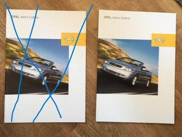 Opel Astra cabrio --- Opel Astra Coupe beschikbaar voor biedingen