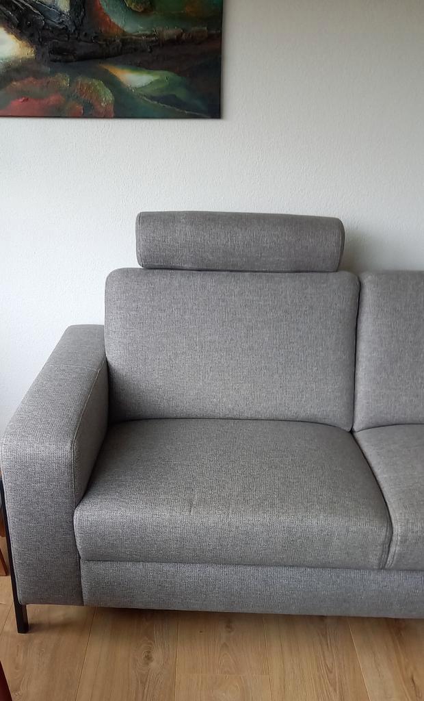 Hoofdsteun voor bank of stoel, grijs-taupe, Huis en Inrichting, Woonaccessoires | Overige, Zo goed als nieuw, Ophalen of Verzenden