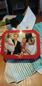 blik metalen doos koekjes Delacre Koninlijke Famile, Ophalen of Verzenden, Zo goed als nieuw, Koek(jes), Overige merken