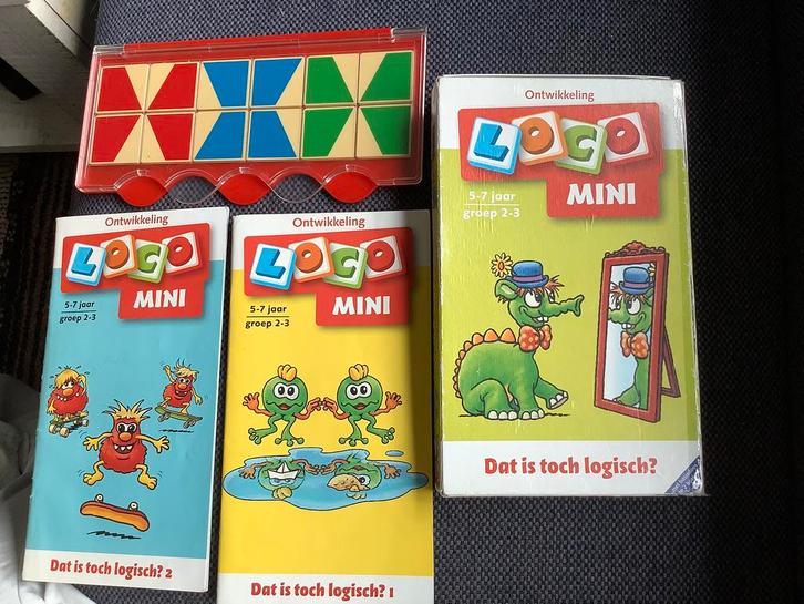 Mini Loco starterspakket loco doos, 2 boekjes 5-7 jaar gr2,3, Kinderen en Baby's, Speelgoed | Educatief en Creatief, Zo goed als nieuw