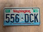 Kentekenplaat WASHINGTON - Centennial, Ophalen of Verzenden, Zo goed als nieuw