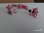 Pink Panther, 3 figuurtjes, Verzenden, Overige figuren, Gebruikt, Beeldje of Figuurtje