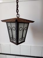 hanglamp, vintage lamp lantaarn binnen buiten Frans brocante, Ophalen of Verzenden