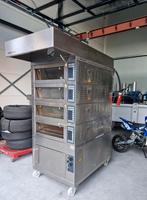 MIWE Condo Vloeroven 4-dekker 60x80 met rijskast (2007), Witgoed en Apparatuur, Ovens, Ophalen, Oven, 60 cm of meer, Vrijstaand