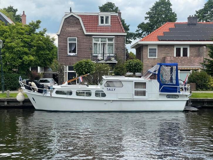 Blokland 10AK nieuw motor in 2007, Refit 2023 nieuwe elektra, Watersport en Boten, Motorboten en Motorjachten, Gebruikt, Staal