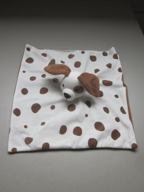 Ikea knuffeldoek hond Dromslott wit -bruin/zwart superzacht, Kinderen en Baby's, Speelgoed | Knuffels en Pluche, Nieuw, Hond, Ophalen of Verzenden