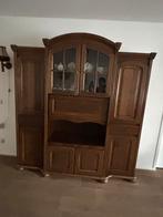 Net wandmeubel donker, Huis en Inrichting, Kasten | Wandmeubels, Ophalen, Gebruikt, Met deur(en), 150 tot 200 cm
