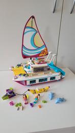 Lego friends catamaran 41317, Ophalen of Verzenden, Zo goed als nieuw, Complete set, Lego