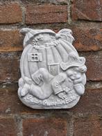 Peter Pumpkineater wanddecoratie betonnen beeld tuinbeeld, Ophalen of Verzenden, Nieuw